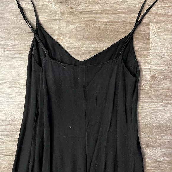 Reformation Black Slip Midi Dress - Picture 3 of 3